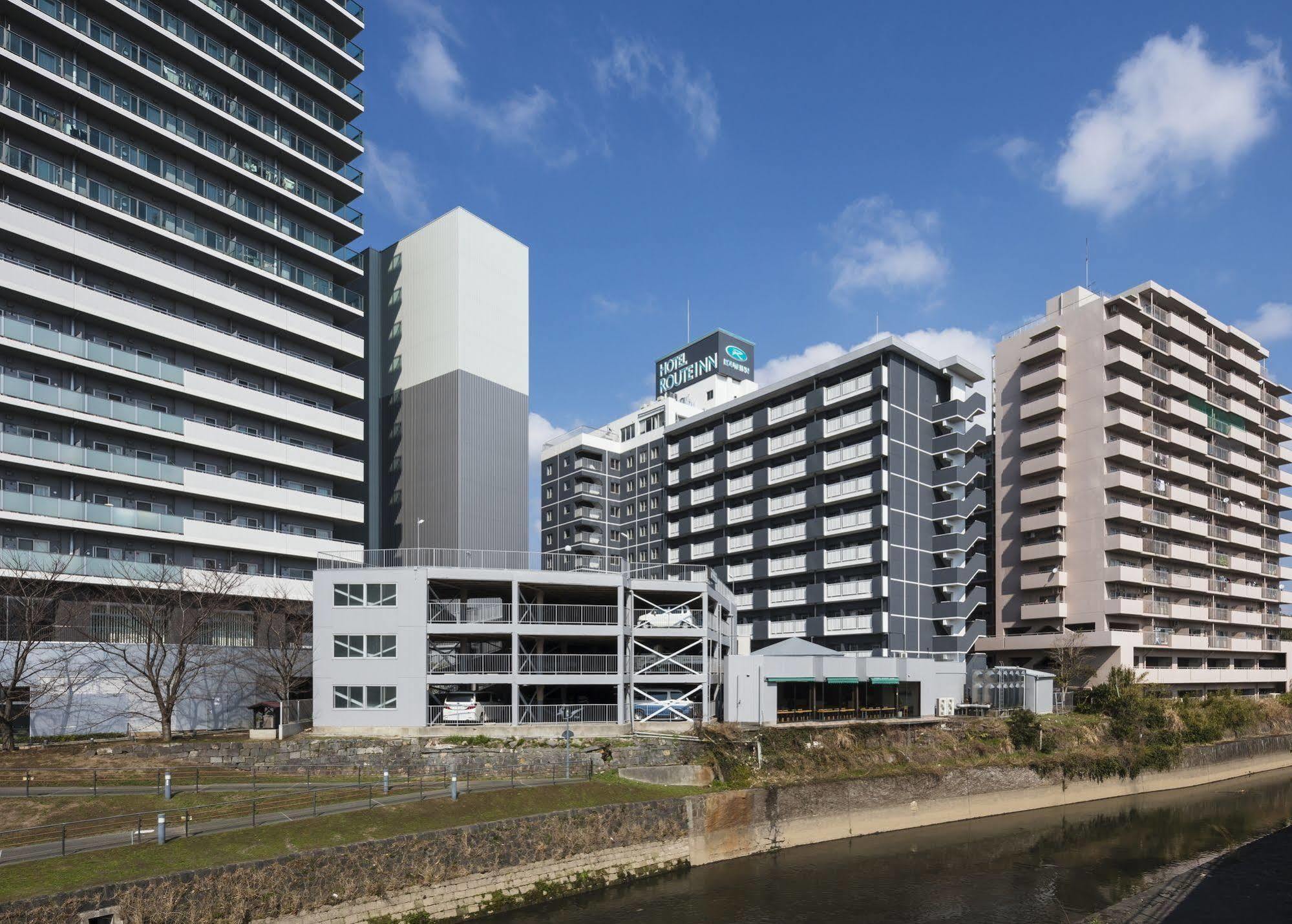 Hotel Route-Inn Kumamoto Ekimae Exterior foto